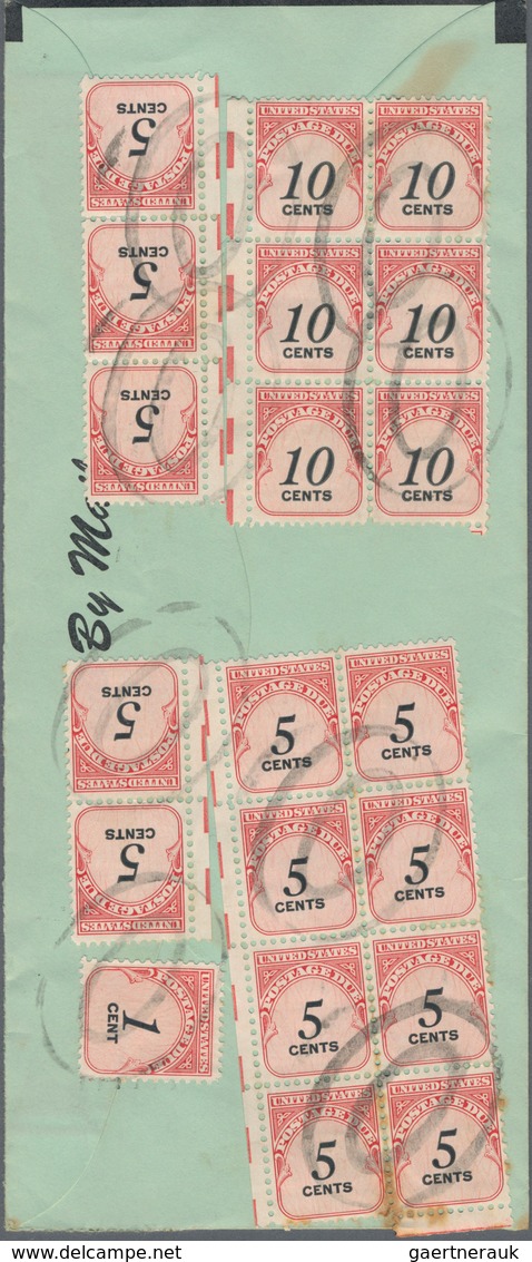 Vereinigte Staaten Von Amerika: 1910/66 (ca.) Holding Of Ca. 2,300 Letter Cut-outs With Sender Frank - Otros & Sin Clasificación