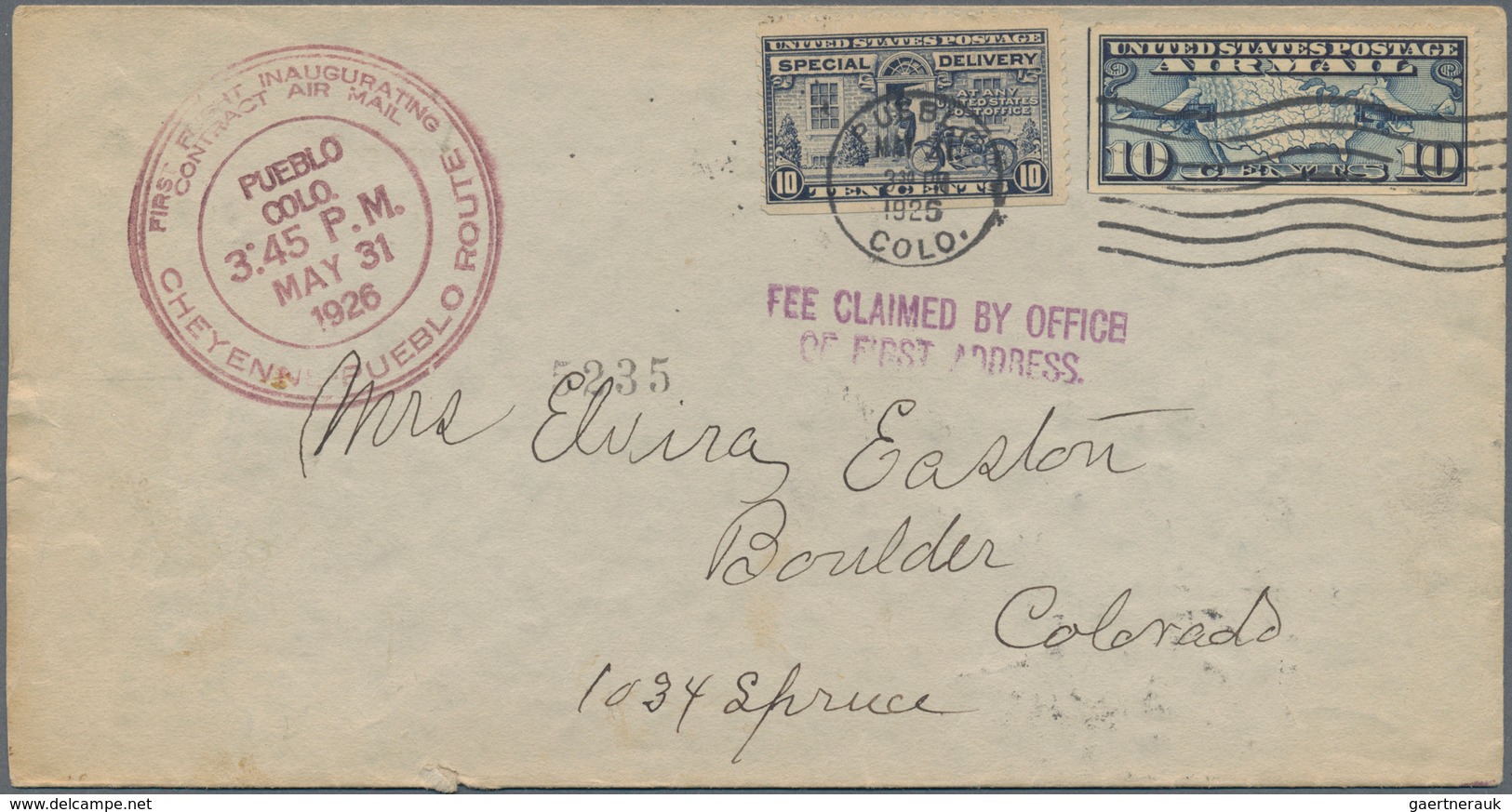 Vereinigte Staaten Von Amerika: 1925/62 Accumulation Of Ca. 130 Covers And Postal Stationeries With - Altri & Non Classificati
