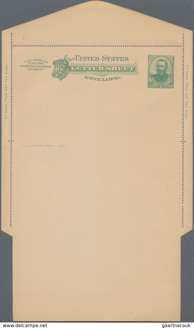 Vereinigte Staaten Von Amerika - Ganzsachen: 1875/2001 Ca. 250 Unused/CTO-used And Used Postal Stati - Otros & Sin Clasificación