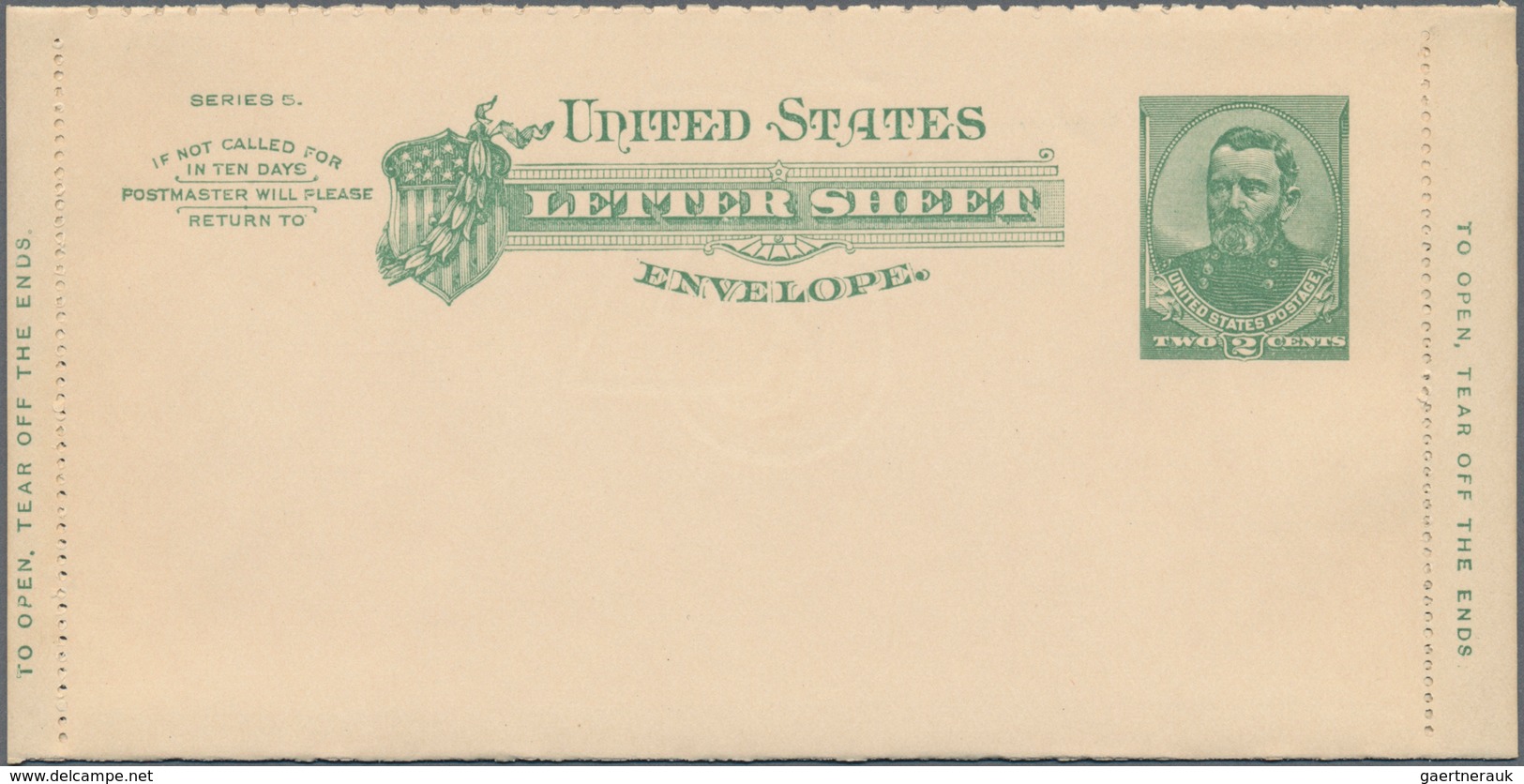 Vereinigte Staaten Von Amerika - Ganzsachen: 1886 Fourteen Unused And Used Postal Stationery Letter - Otros & Sin Clasificación