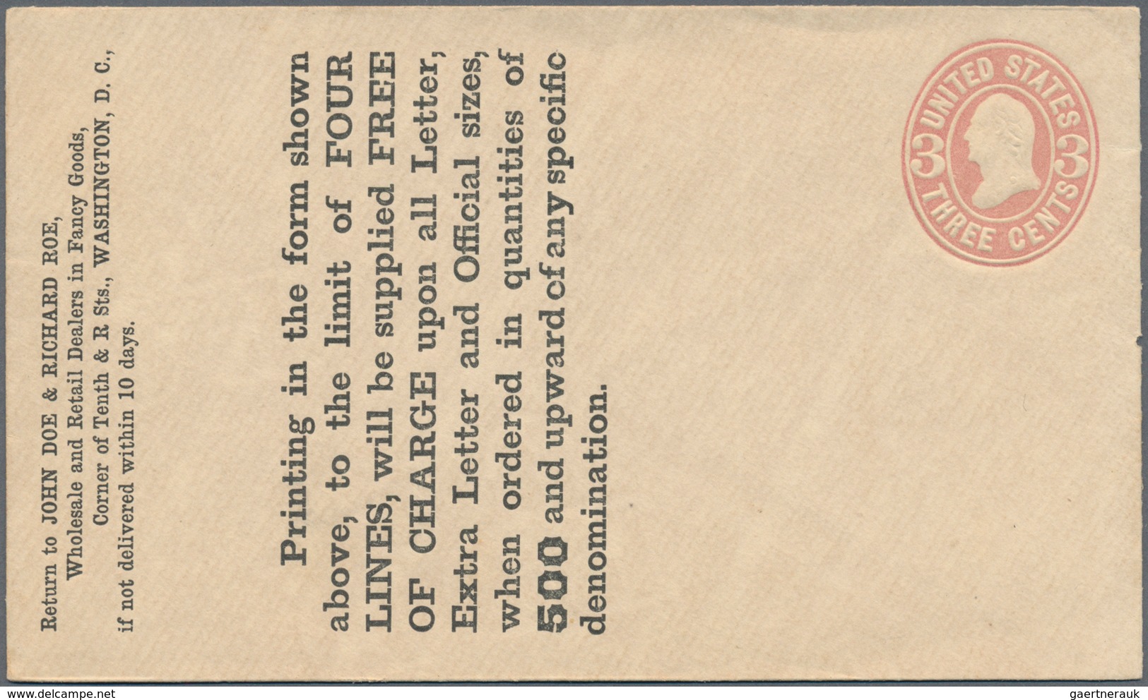 Vereinigte Staaten Von Amerika - Ganzsachen: 1892 Accumulation Of Ca. 400 Used And Unused Postal Sta - Sonstige & Ohne Zuordnung