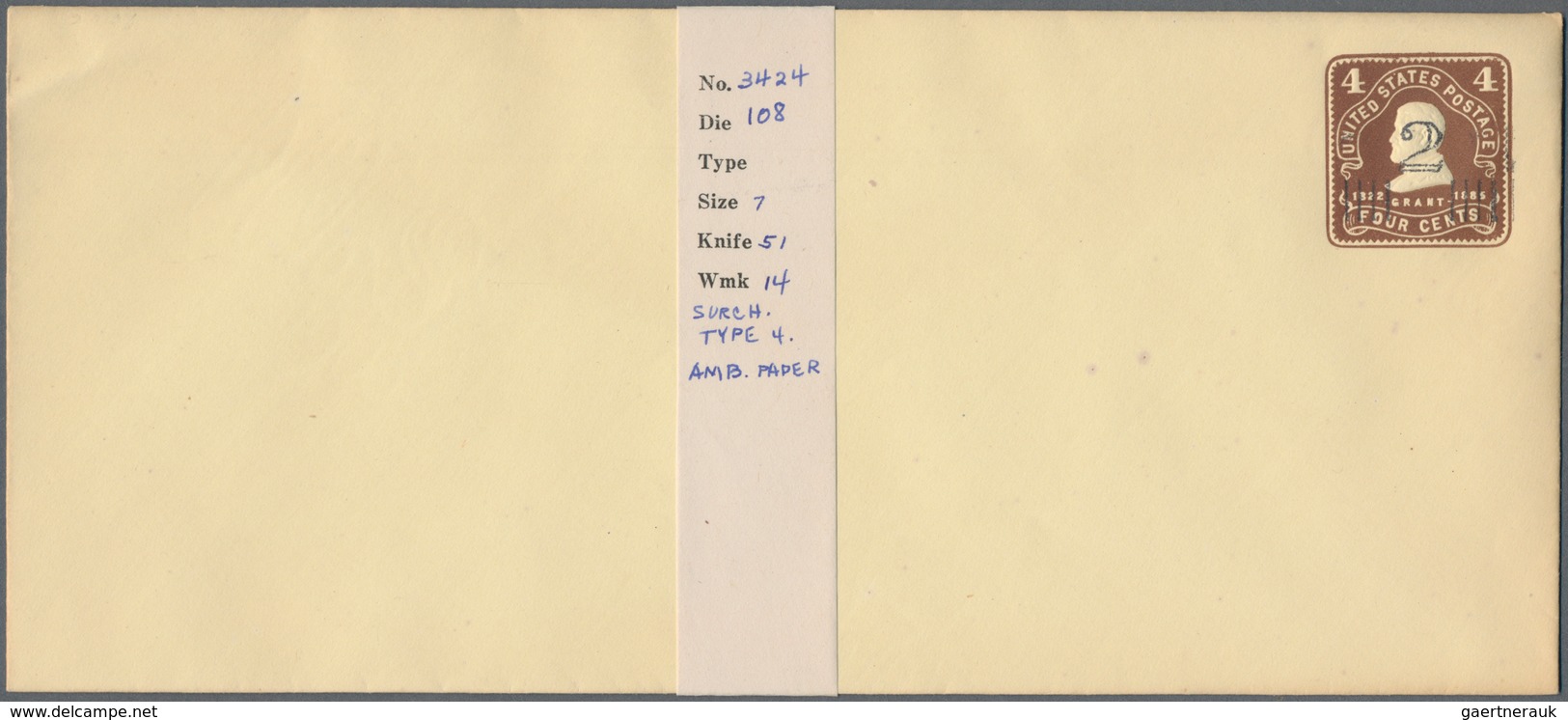 Vereinigte Staaten Von Amerika - Ganzsachen: 1920/79 Accumulation Of Ca. 330 Postal Stationery Envel - Otros & Sin Clasificación