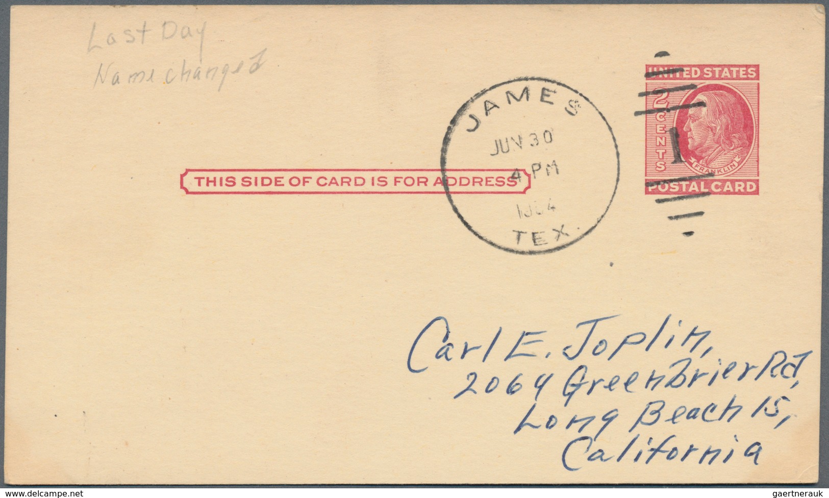Vereinigte Staaten Von Amerika - Ganzsachen: 1952/60 Approx. 500 Commercially Used Postal Stationery - Otros & Sin Clasificación