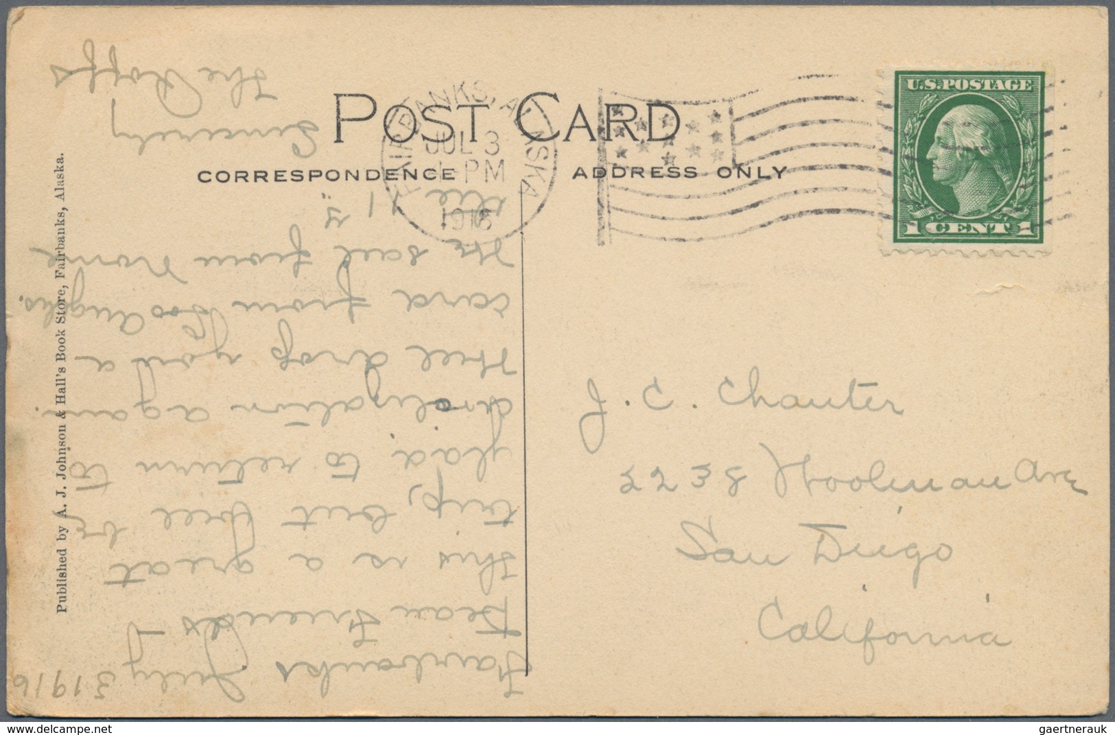 Vereinigte Staaten Von Amerika - Stempel: 1910/56 Nine Covers, Cards And One Postal Stationery Envel - Postal History
