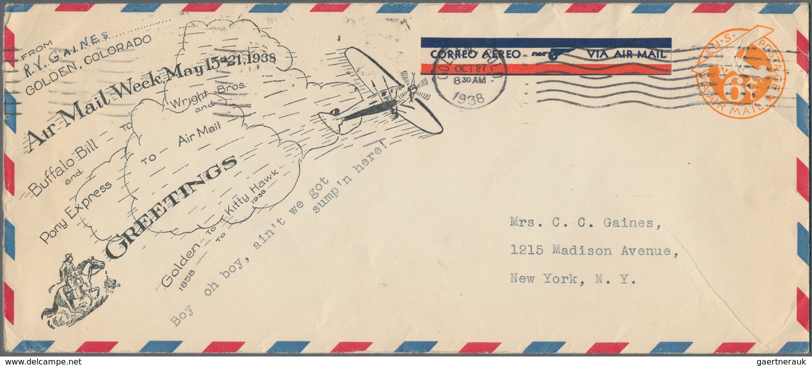 Vereinigte Staaten von Amerika - Militärpost / Feldpost: 1938/72 highly interesting accumulation of