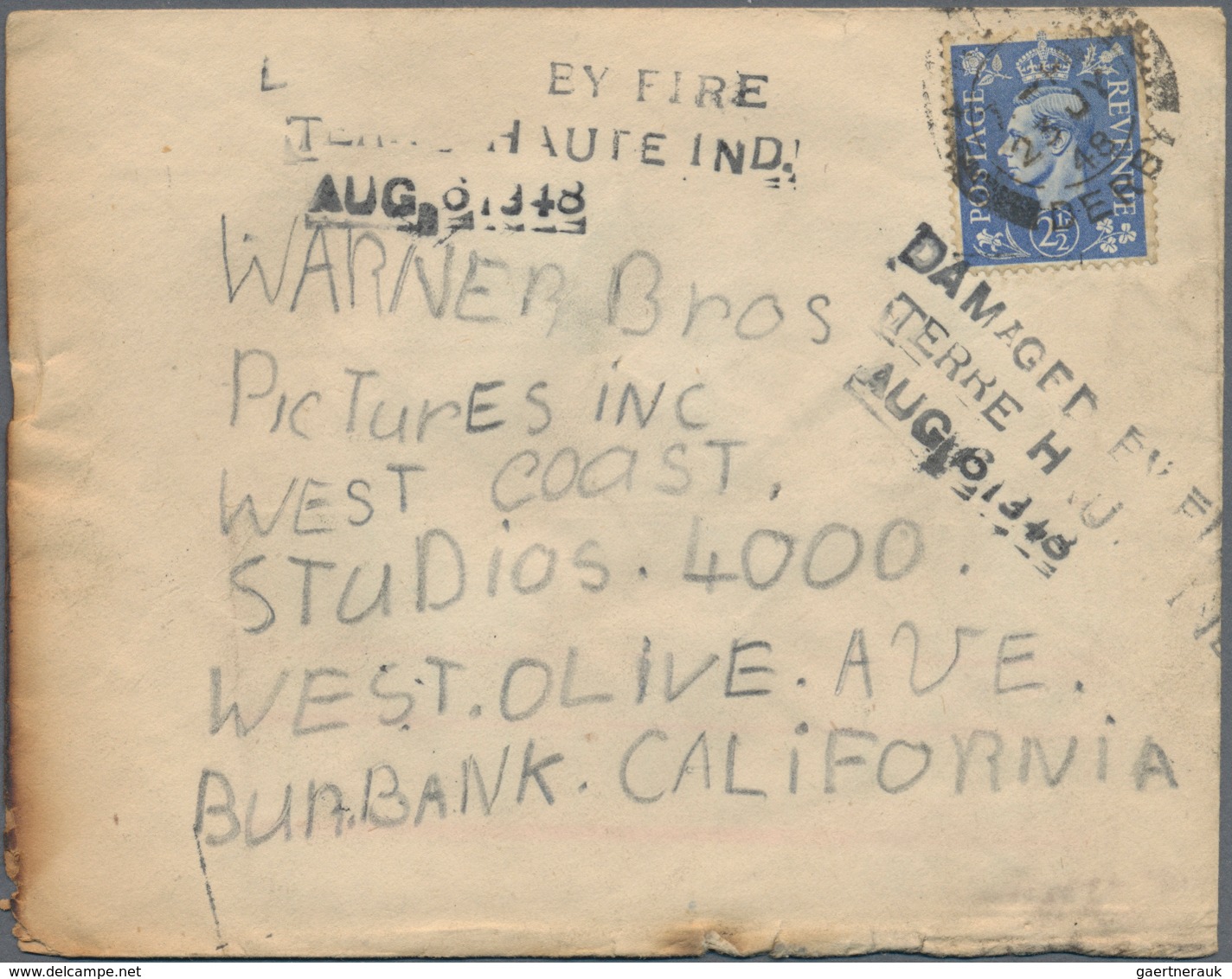 Vereinigte Staaten Von Amerika - Besonderheiten: 1948 Incoming Mail From UK Ca. 30 Letters, That Wer - Other & Unclassified