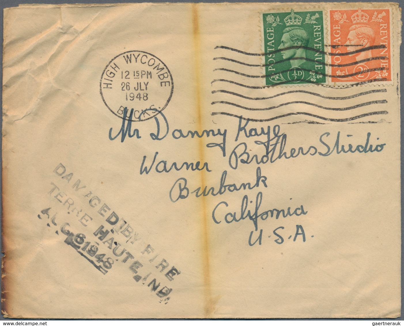Vereinigte Staaten Von Amerika - Besonderheiten: 1948 Incoming Mail From UK Ca. 30 Letters, That Wer - Other & Unclassified
