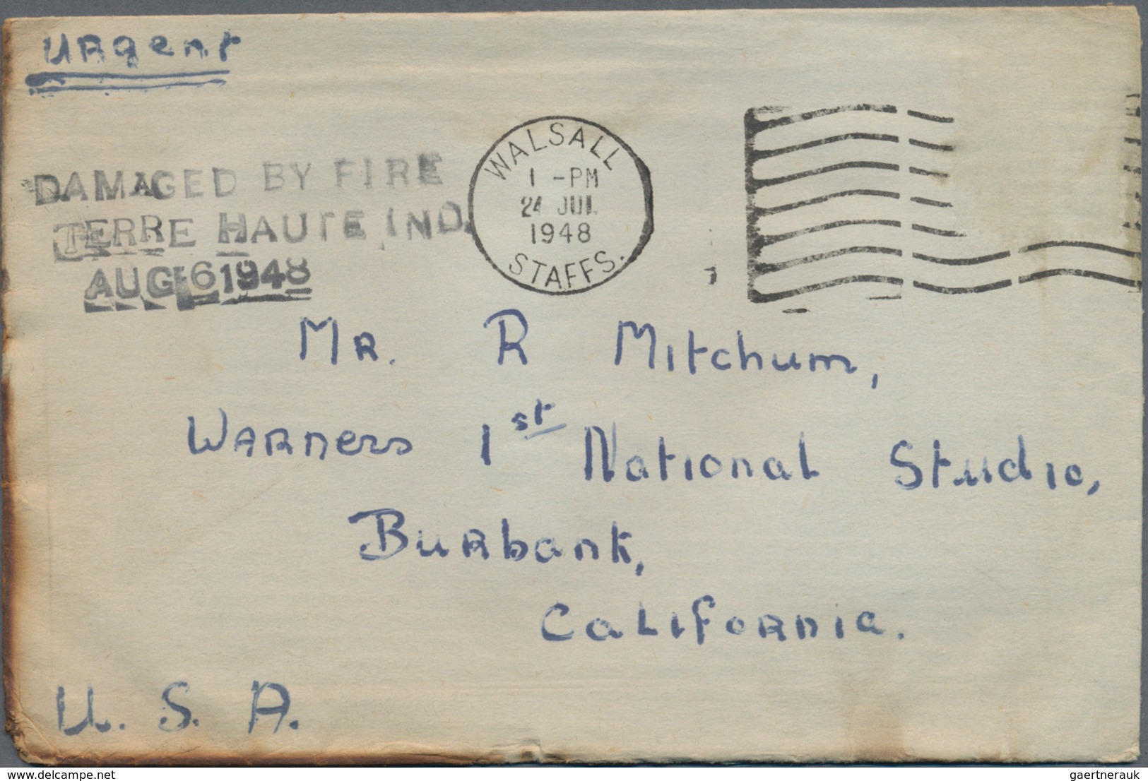 Vereinigte Staaten Von Amerika - Besonderheiten: 1948 Incoming Mail From UK Ca. 30 Letters, That Wer - Otros & Sin Clasificación