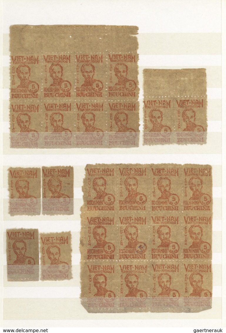 Vietnam: 1948/1965 (ca.), Mainly Mint Accumulation On Stockpages, Comprising South Vietnam More Than - Vietnam