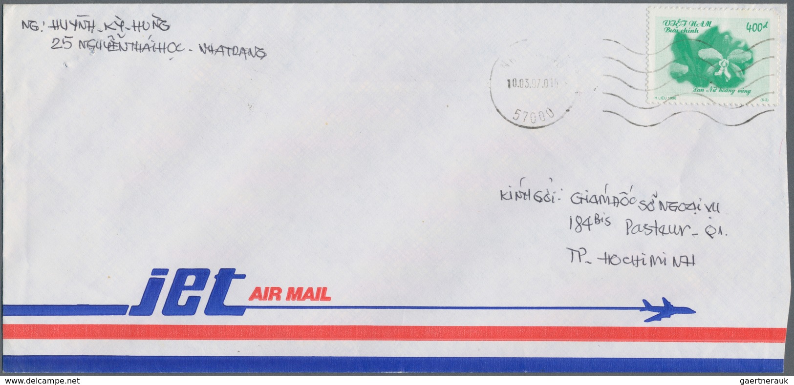 Vietnam: 1952/96, 32 covers and 6 labels of South Vietnam, as well as covers after unification, some