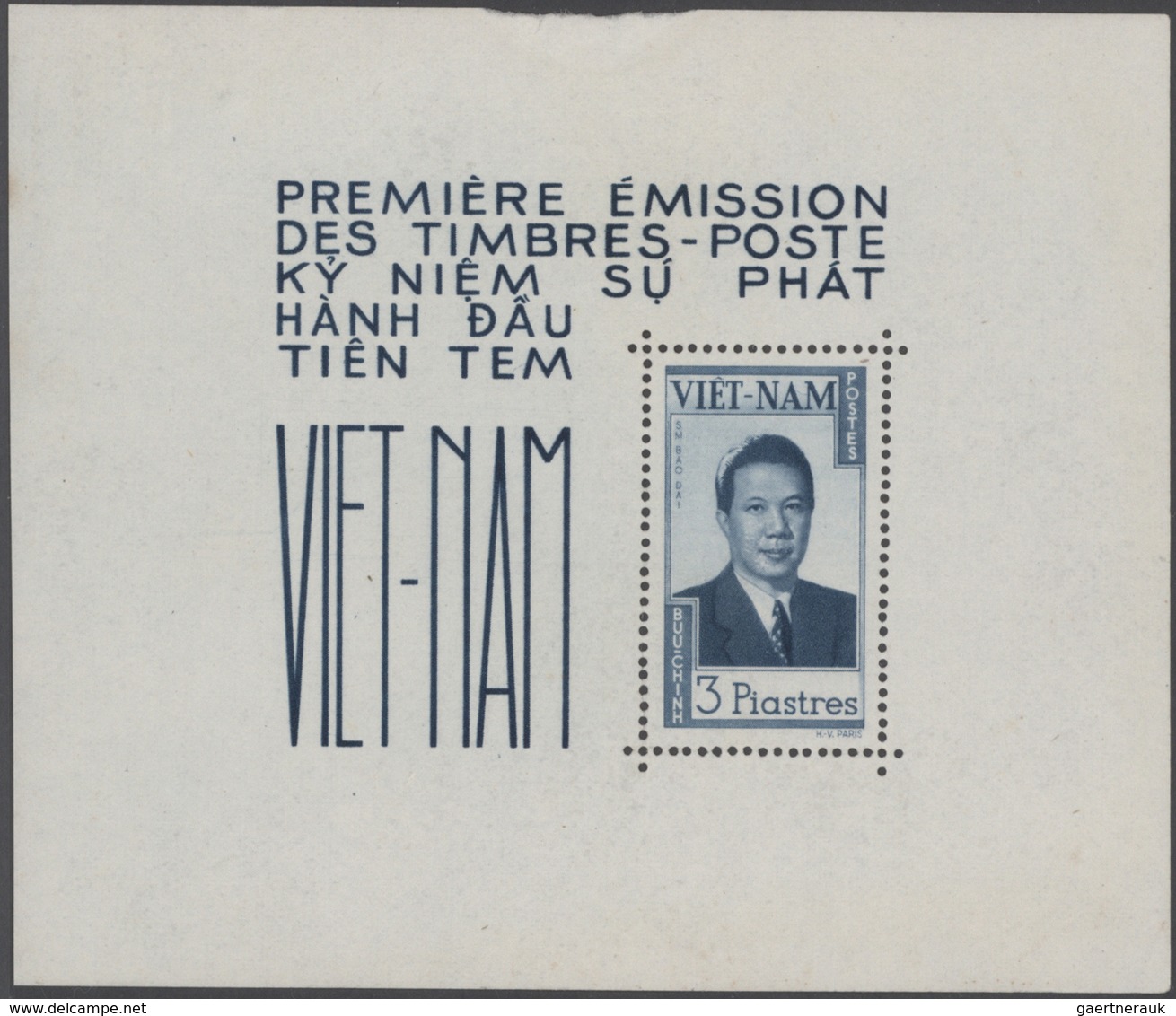 Vietnam-Süd (1951-1975): 1950/175 (ca.), South And North Vietnam, Sophisticated Balance On Stockpage - Vietnam