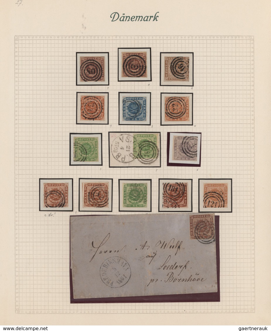 Alle Welt: 1840 From, Attractive And Valuable Collection In A KA-BE Binder With Focus On European St - Colecciones (sin álbumes)