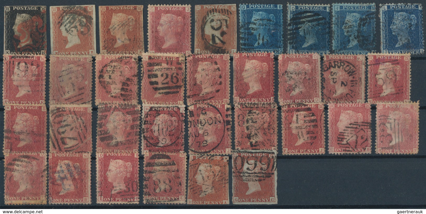 Alle Welt: 1840/1935 (ca.), Mainly Used Assortment Of Apprx. 620 Stamps, Varied Condition And Also I - Colecciones (sin álbumes)