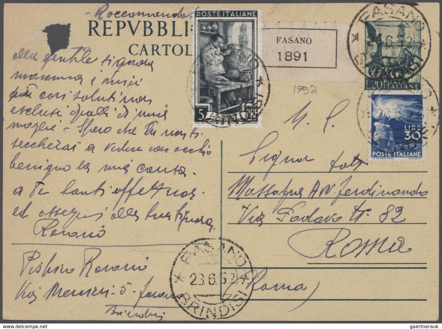 Alle Welt: 1850/1970 (ca.), Comprehensive Holding Of Covers/cards In Three Boxes Incl. Registered An - Colecciones (sin álbumes)