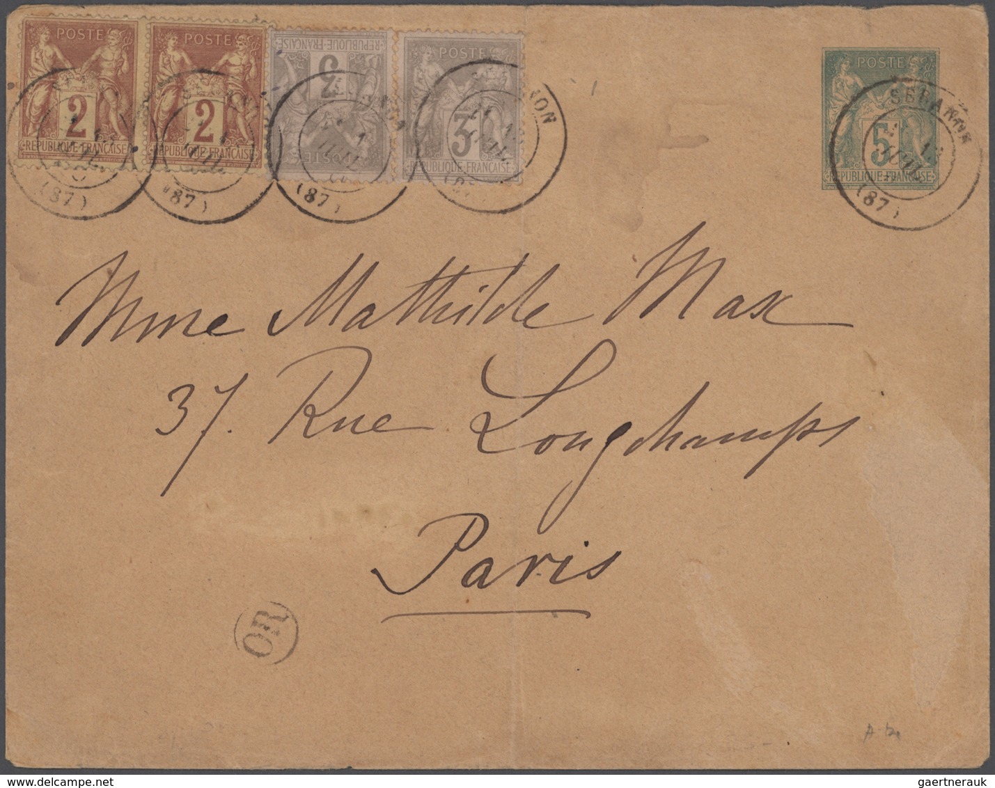 Alle Welt: 1850/1970 (ca.), comprehensive holding of covers/cards in three boxes incl. registered an