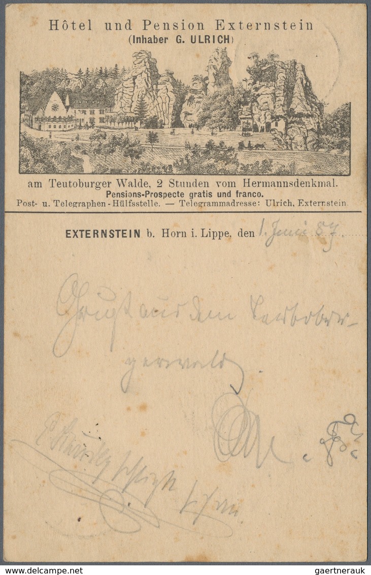 Alle Welt: 1870/1980 (ca.), Accumulation Of Several Hundred Covers/cards And (mainly) Stationeries, - Collections (without Album)