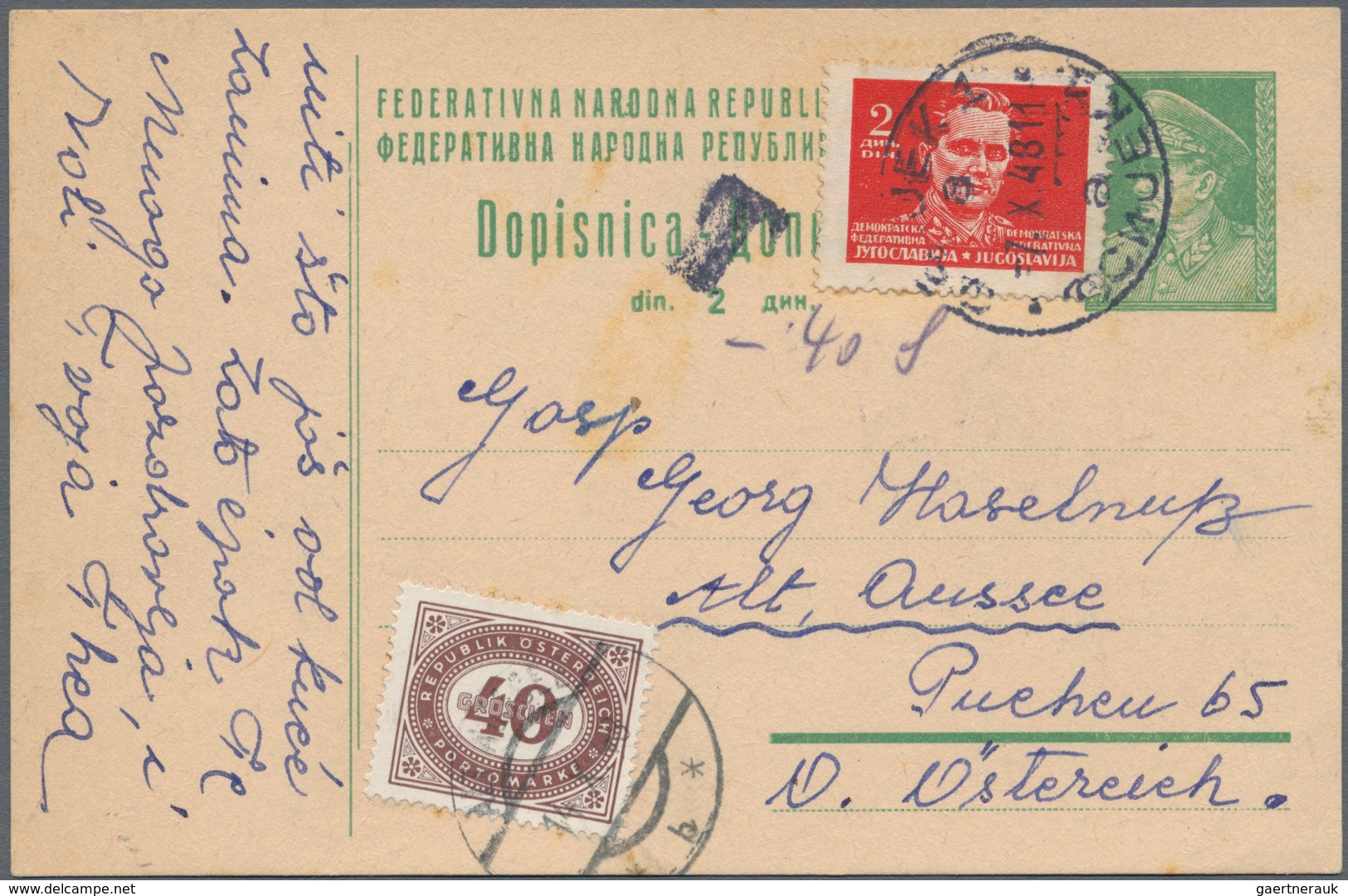 Alle Welt: 1870/1980 (ca.), Collection Of Apprx. 130 Covers From Various Countries To Austria, Espec - Collections (sans Albums)