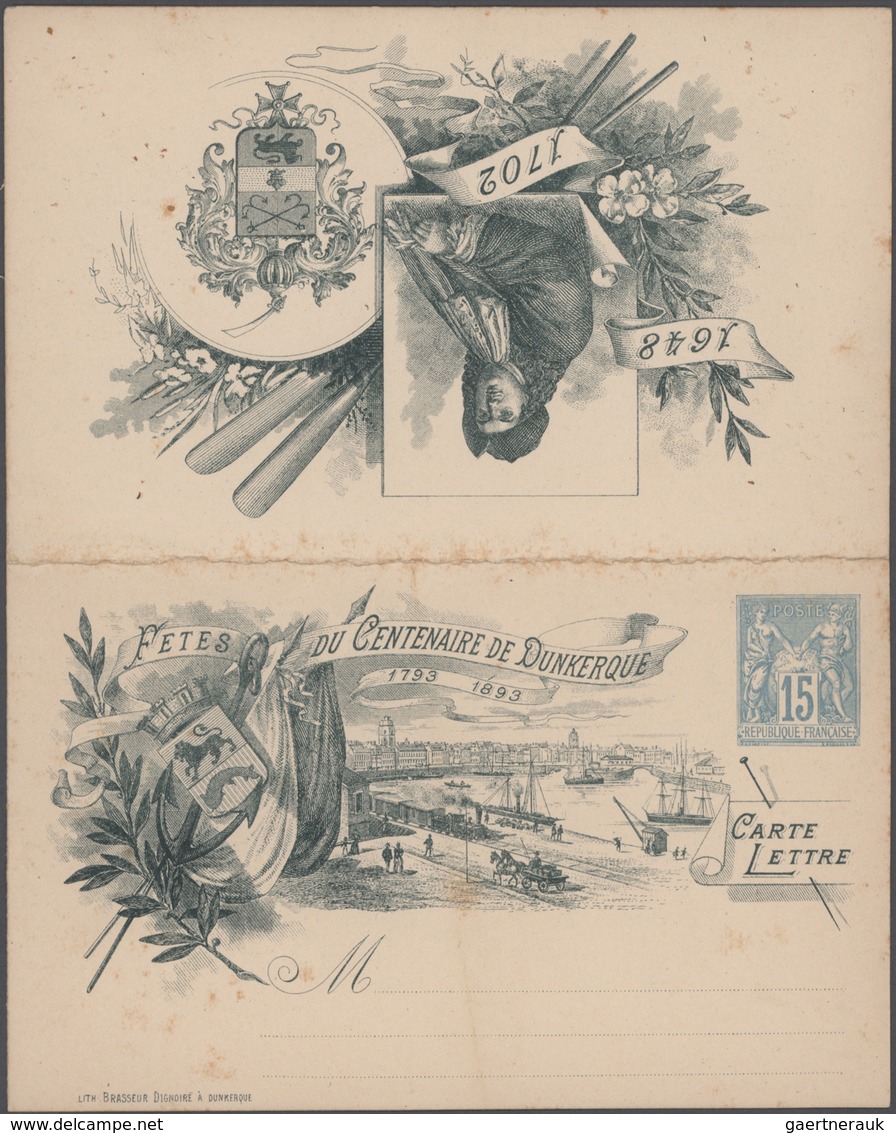 Alle Welt: 1880/1960 (ca.), Collection Of Nearly 130 Entires, Mainly Stationeries (unused+used), Com - Collections (without Album)