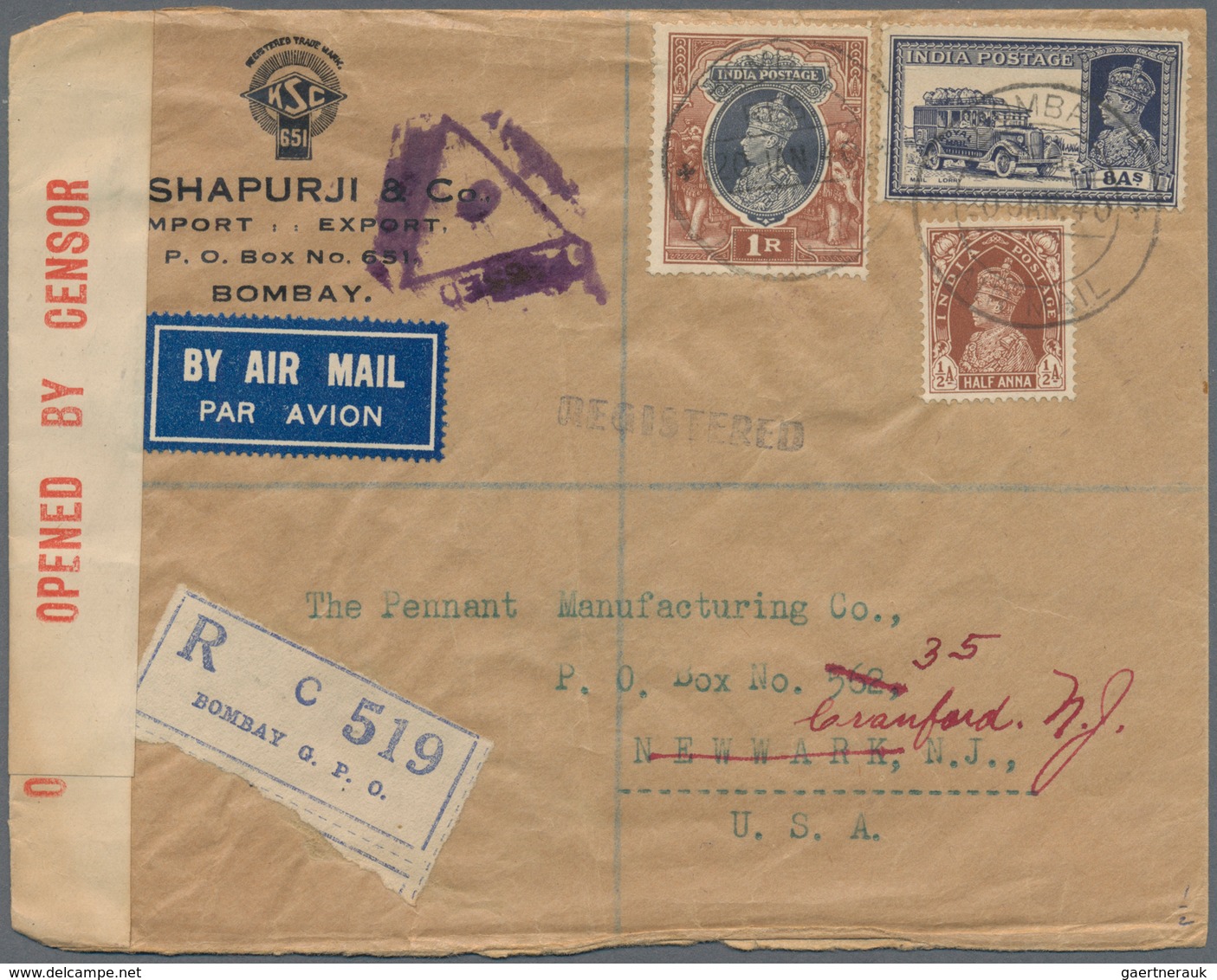 Alle Welt: 1890/1960 (ca.), Holding Of Several Hundred Commercial Covers/cards Europe And Overseas, - Collections (without Album)