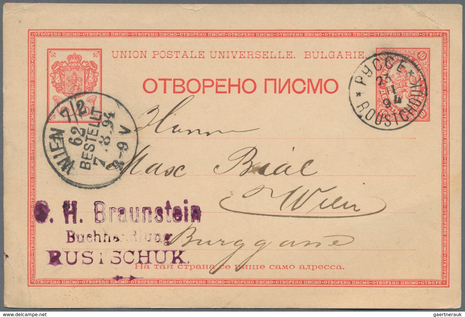 Alle Welt: 1890/1960 (ca.), Holding Of Several Hundred Commercial Covers/cards Europe And Overseas, - Collections (without Album)