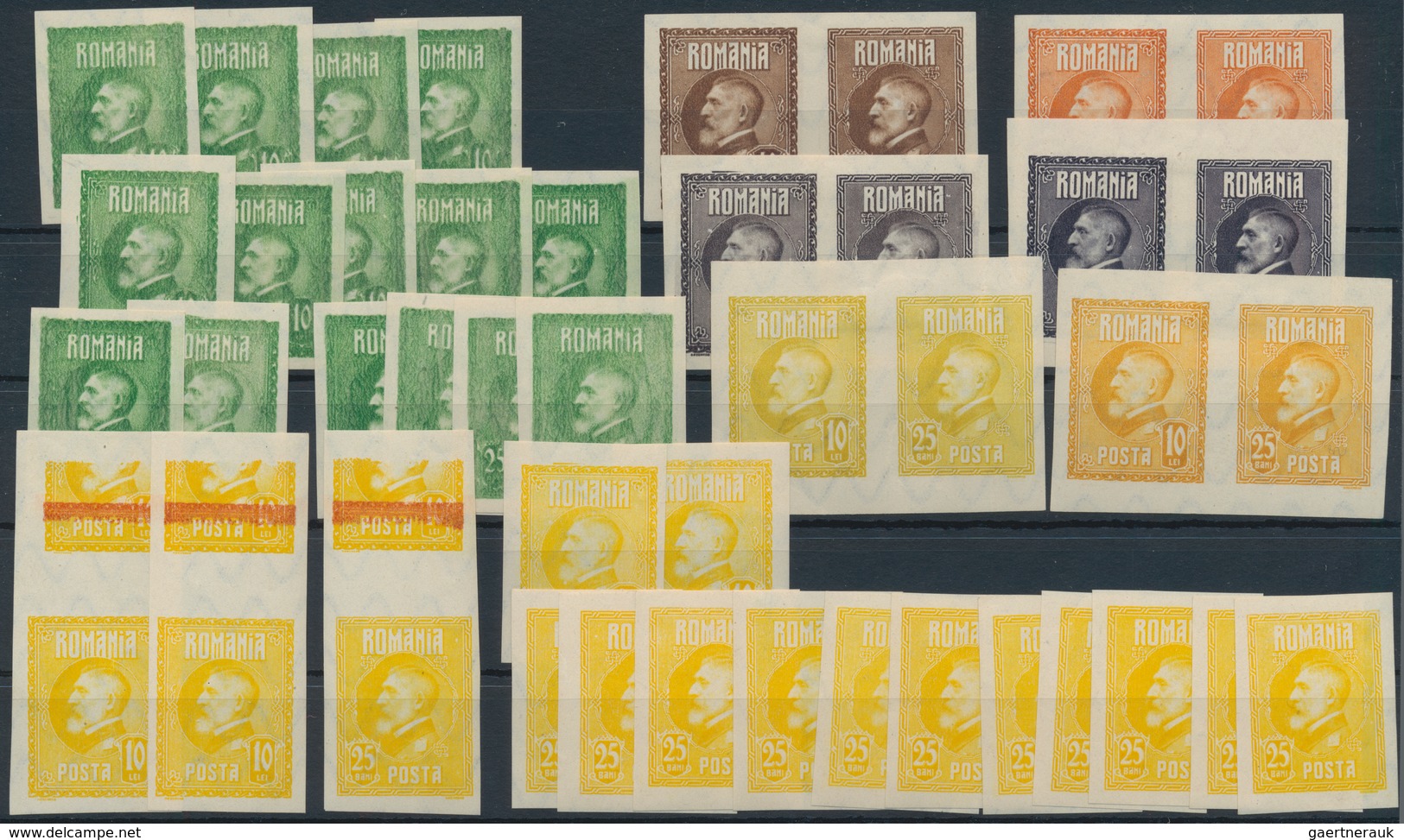 Alle Welt: 1900/1950 (ca.), balance on apprx. 40 stockcards with main value Europe, e.g. Romania, Hu