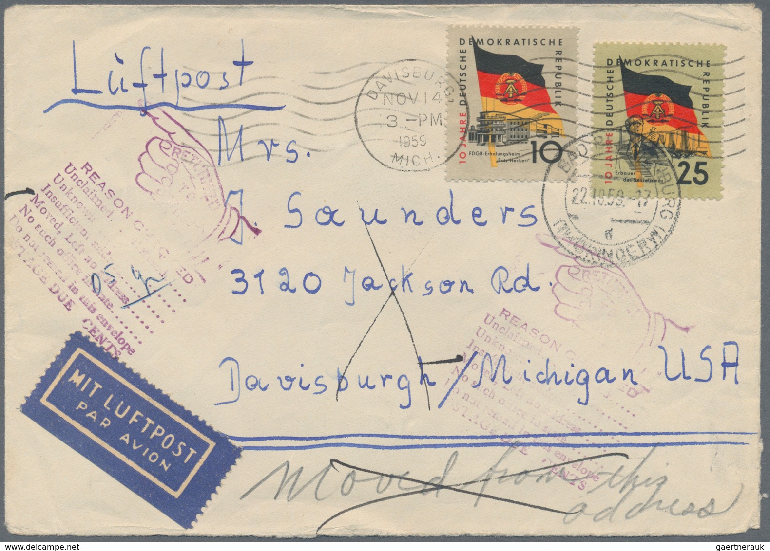 Alle Welt: 1905/1985, Lot Of 31 Covers/cards With Special Features Like Insufficiently Paid/charged/ - Verzamelingen (zonder Album)