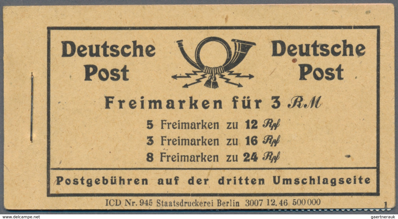 Alle Welt: 1945/1990 (ca.), STAMP BOOKLETS: accumulation with about 430 stamp booklets with little d