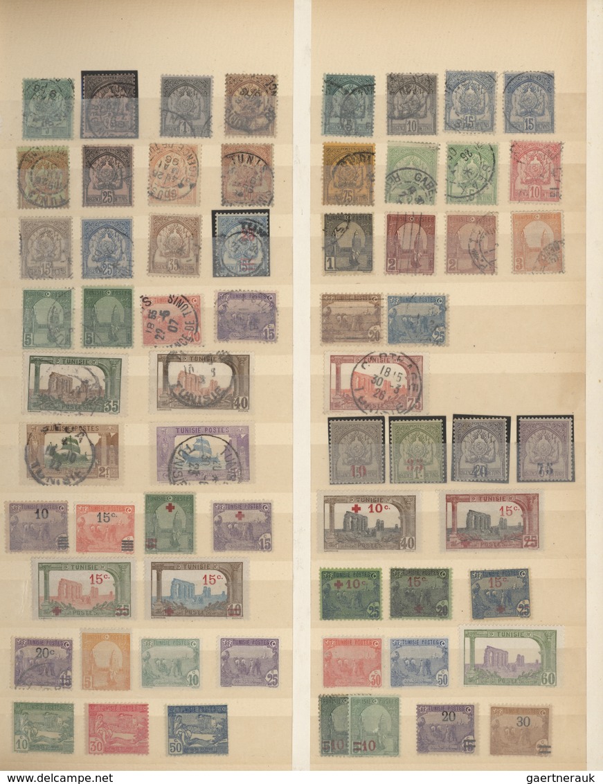 Übersee: 1890/1970 (ca.), Mint And Used Collection/accumulation In Three Stockbooks, Comprising Good - Altri & Non Classificati