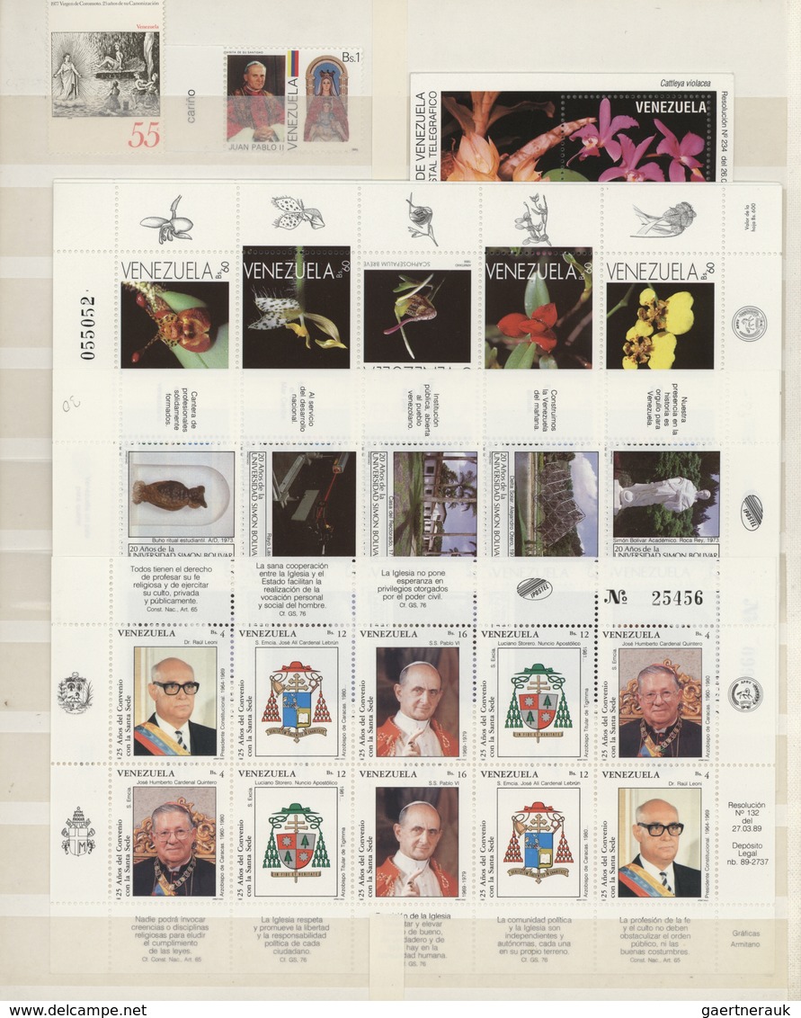 Übersee: 1960/2000 (ca.), Comprehensive MNH Accumulation In A Thick Stockbook, Comprising Sets And S - Altri & Non Classificati