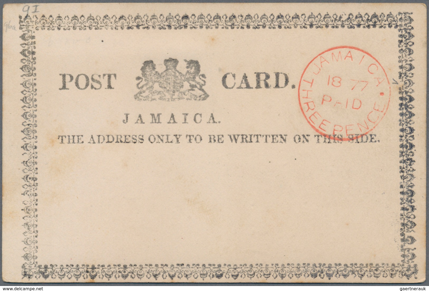 Karibik: 1877/1910 (ca.), British Carribean, Collection Of Apprx. 230 Stationeries (mainly QV), Comp - Sonstige - Amerika