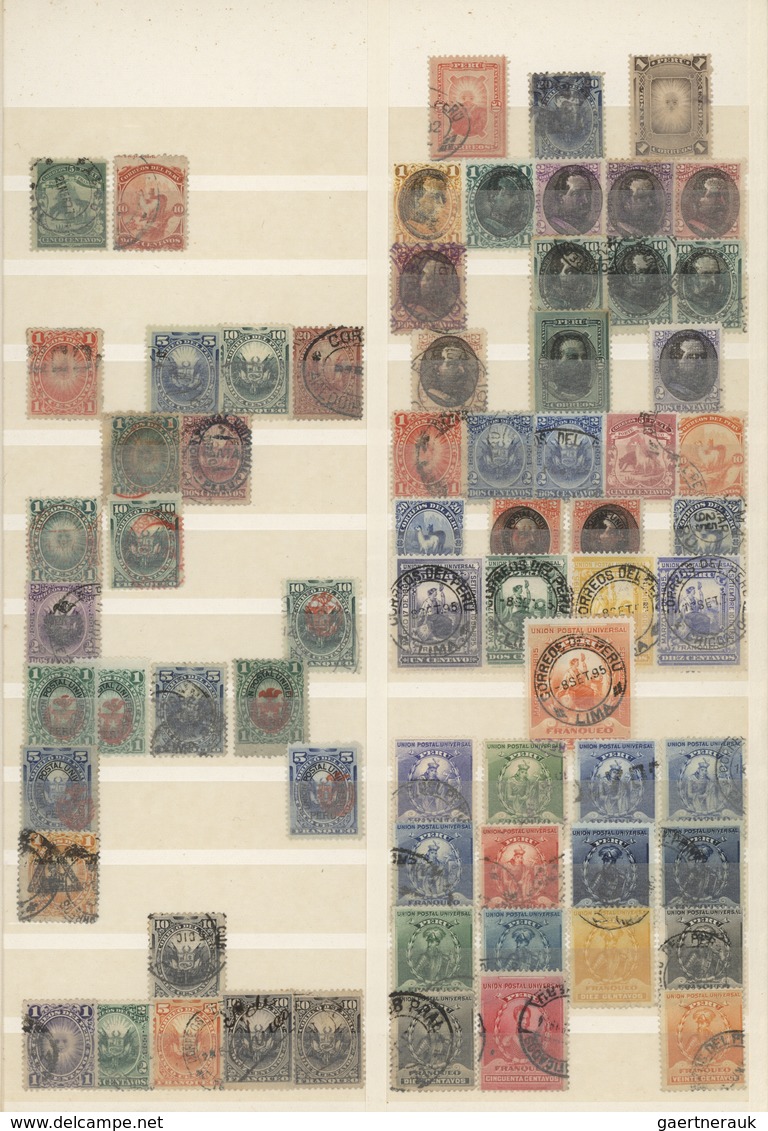 Südamerika: 1850/1980 (ca.), Used And Mint Collection/accumulation In Two Stockbooks, Comprising Arg - America (Other)
