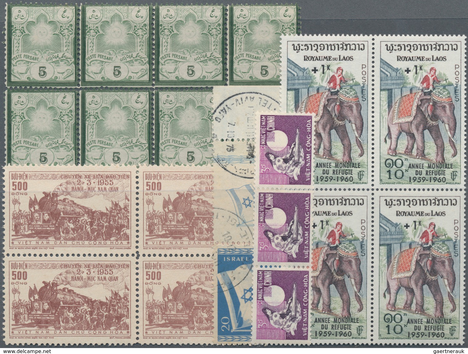 Asien: 1880/1992 (ca.), Accumulation On Stockcards Or In Glassines In Box With Stamps Through The Wh - Autres - Asie