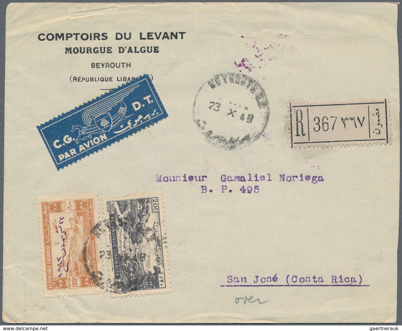 Asien: 1925/82 (ca.), Near East Inc. Gulf States, Lebanon, Syria, Iraq (inc. 1942 Red Halfmoon And 1 - Autres - Asie