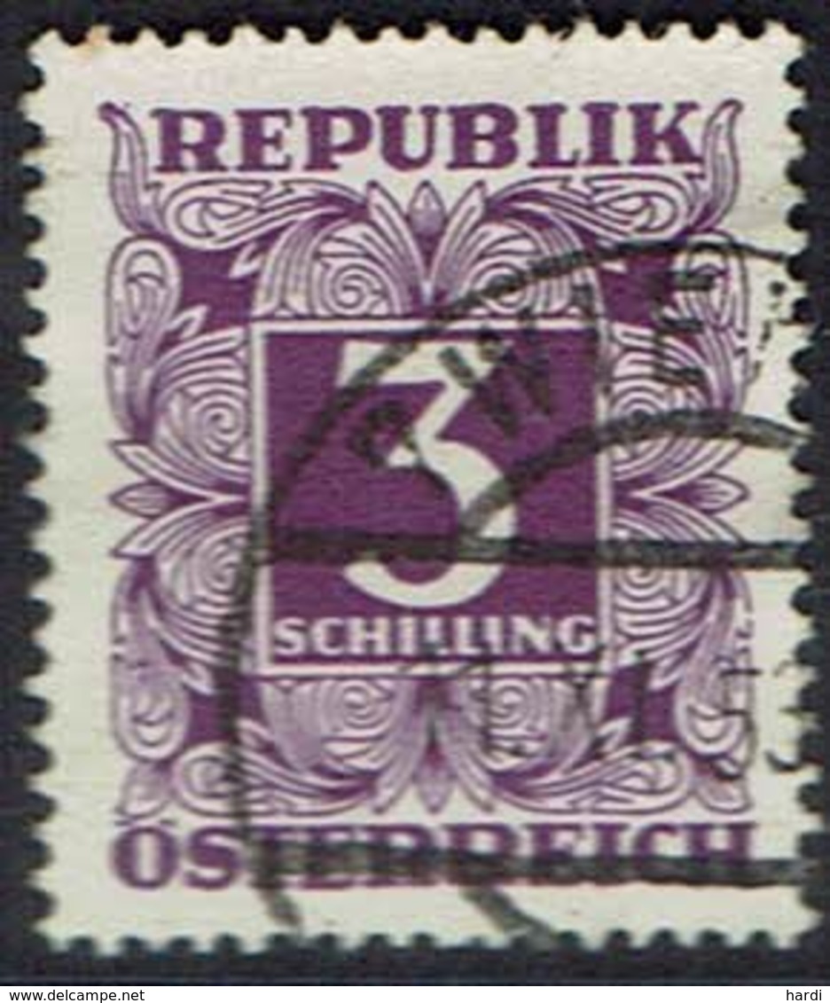 Österreich 1949, Porto, MiNr.: 256, Gestempelt - Segnatasse