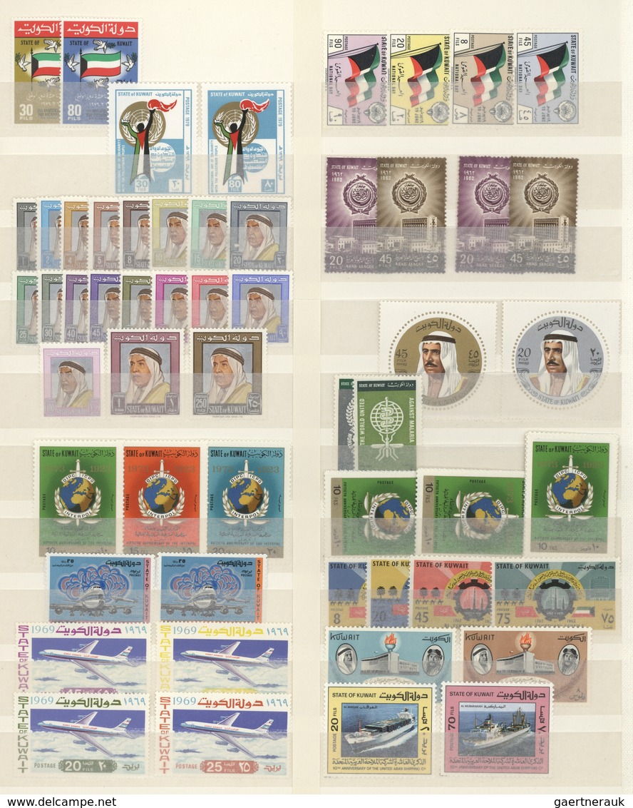 Asien: 1960/2000, Comprehensive MNH Accumulation In Four Stockbooks, Comprising Laos, Philippines, S - Sonstige - Asien