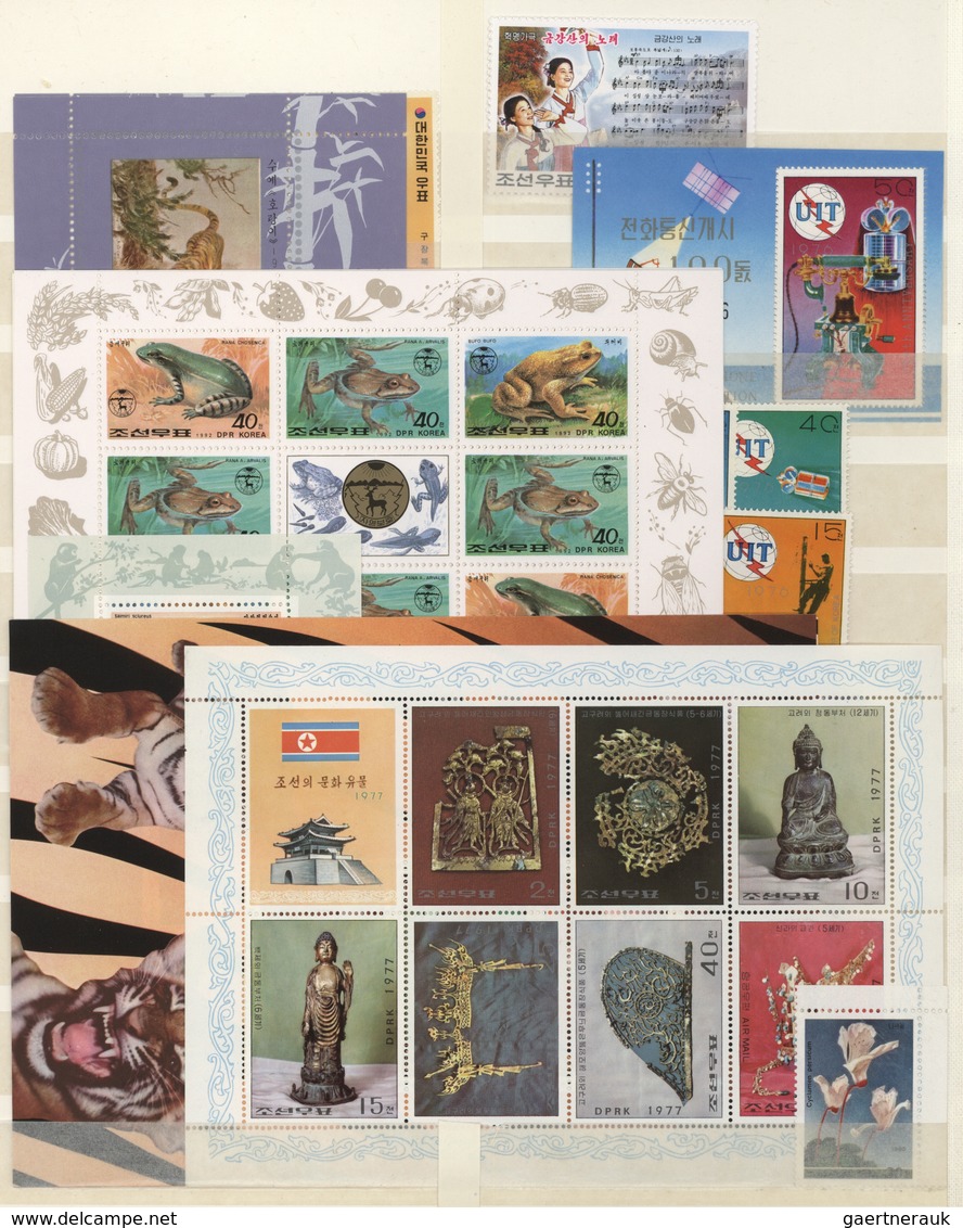 Asien: 1960/2000, Comprehensive MNH Accumulation In Four Stockbooks, Comprising Laos, Philippines, S - Sonstige - Asien