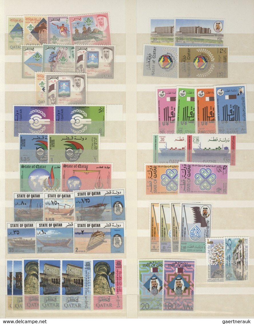 Asien: 1960/2000, comprehensive MNH accumulation in four stockbooks, comprising Laos, Philippines, S