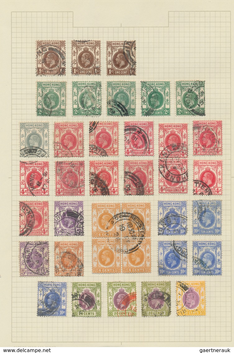 Britische Kolonien: 1860/1940 (ca.), Used And Mint Collection/accumulation In A Binder, Neatly Mount - Sonstige & Ohne Zuordnung
