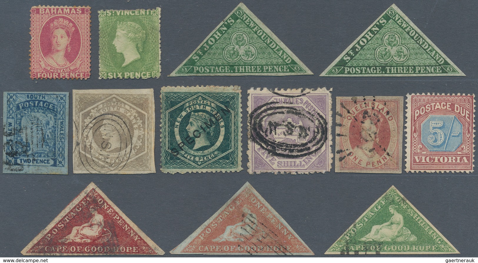 Britische Kolonien: 1860/1970 (ca.), Interesting But Little Disorganised Accumulation On Stockcards - Sonstige & Ohne Zuordnung