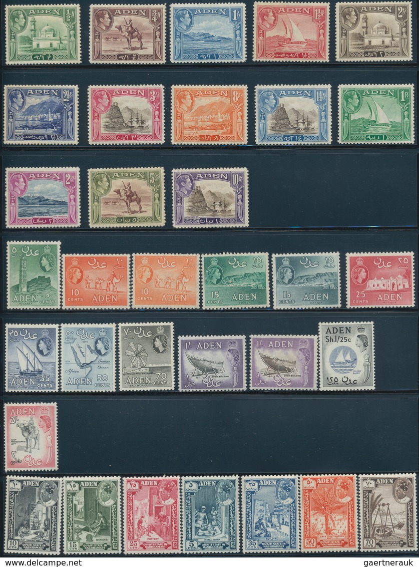 Britische Kolonien: 1870/1960 (ca.), Mint And Used Collection From QV To QEII In A Binder On Stockpa - Autres & Non Classés