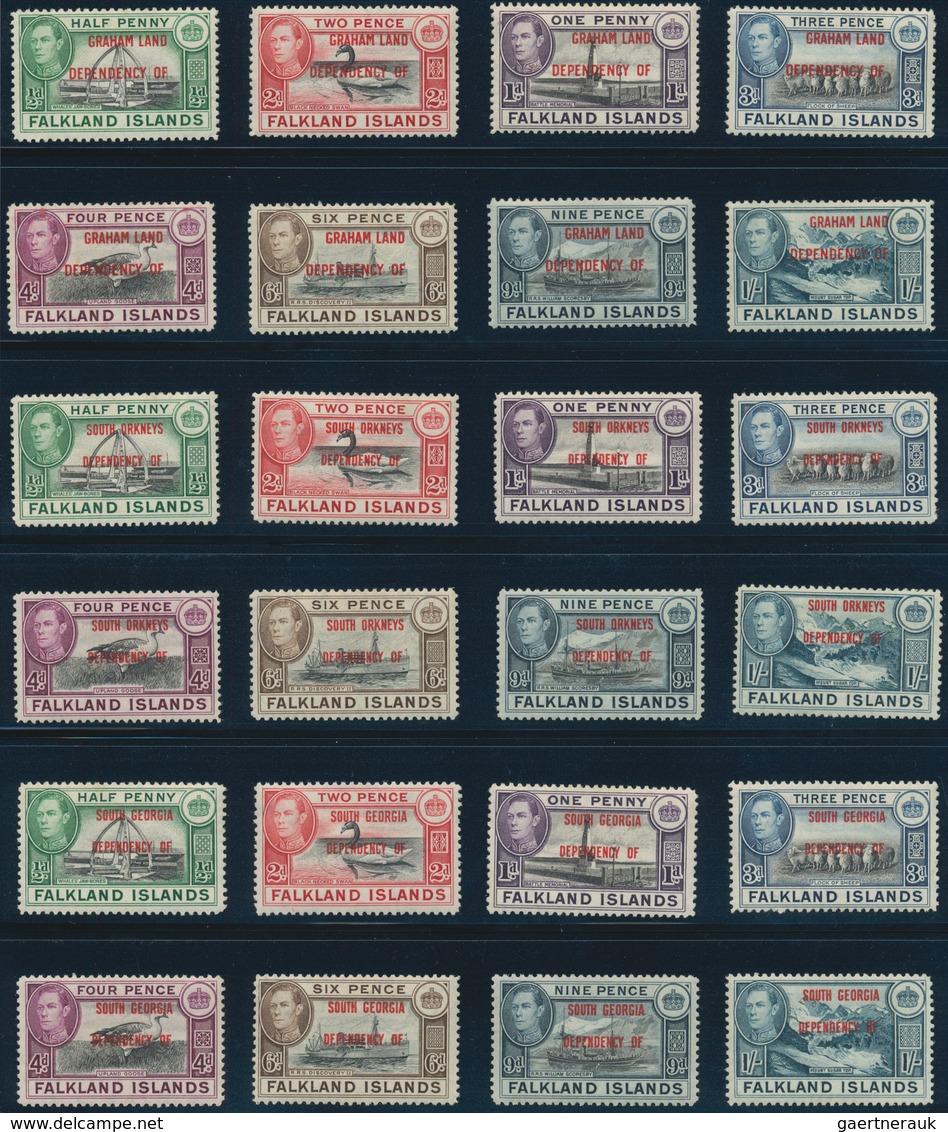 Britische Kolonien: 1870/1960 (ca.), Mint And Used Collection From QV To QEII In A Binder On Stockpa - Other & Unclassified