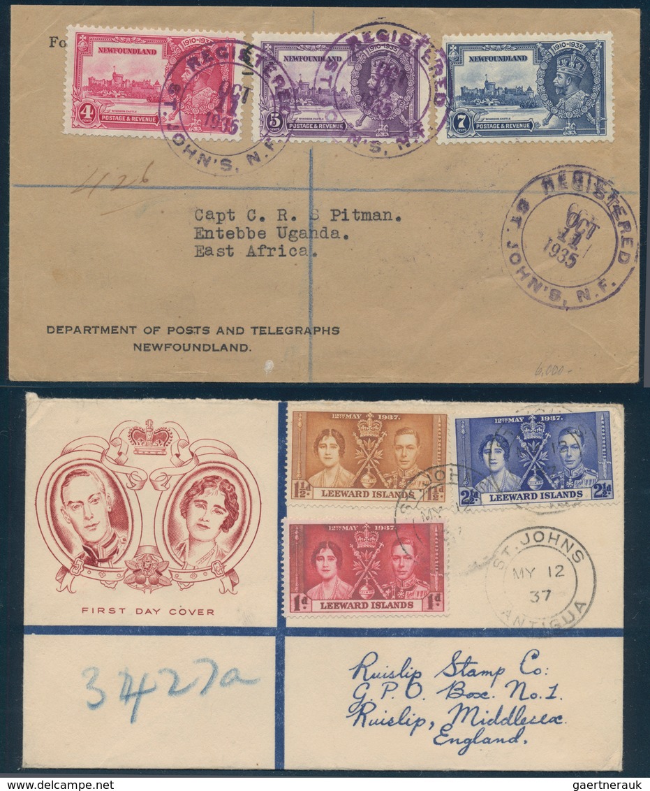 Britische Kolonien: 1870/1960 (ca.), Mint And Used Collection From QV To QEII In A Binder On Stockpa - Autres & Non Classés