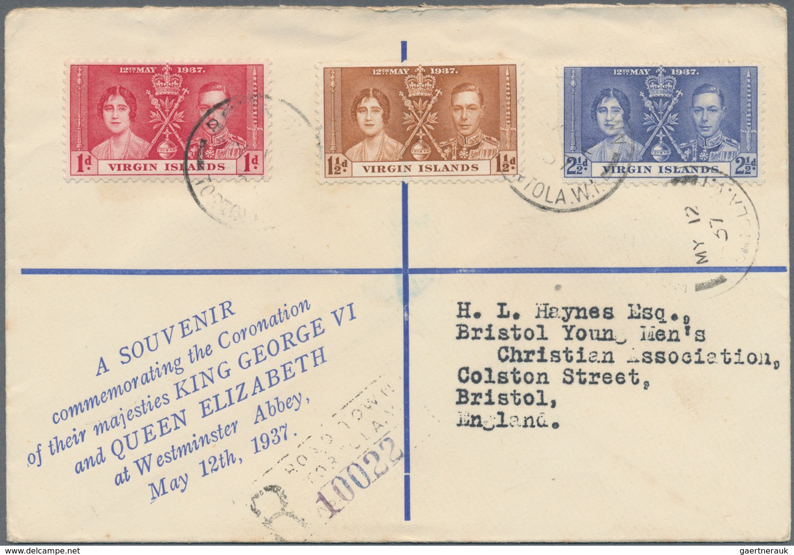 Britische Kolonien: 1937, Coronation Issue, Assortment Of 46 Different Covers, Mainly F.d.c. - Autres & Non Classés