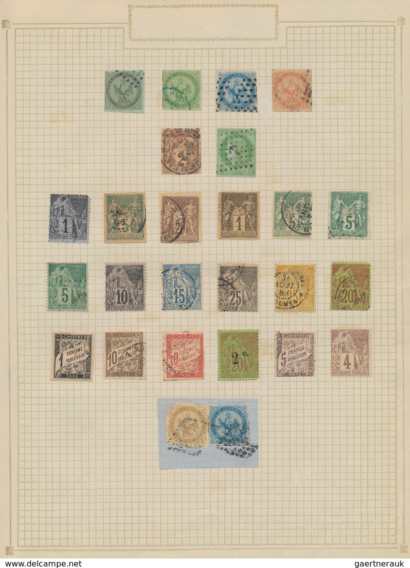 Französische Kolonien: 1860/1970 (ca.), Mainly Before 1940, Comprehensive Mint And Used Collection O - Otros & Sin Clasificación