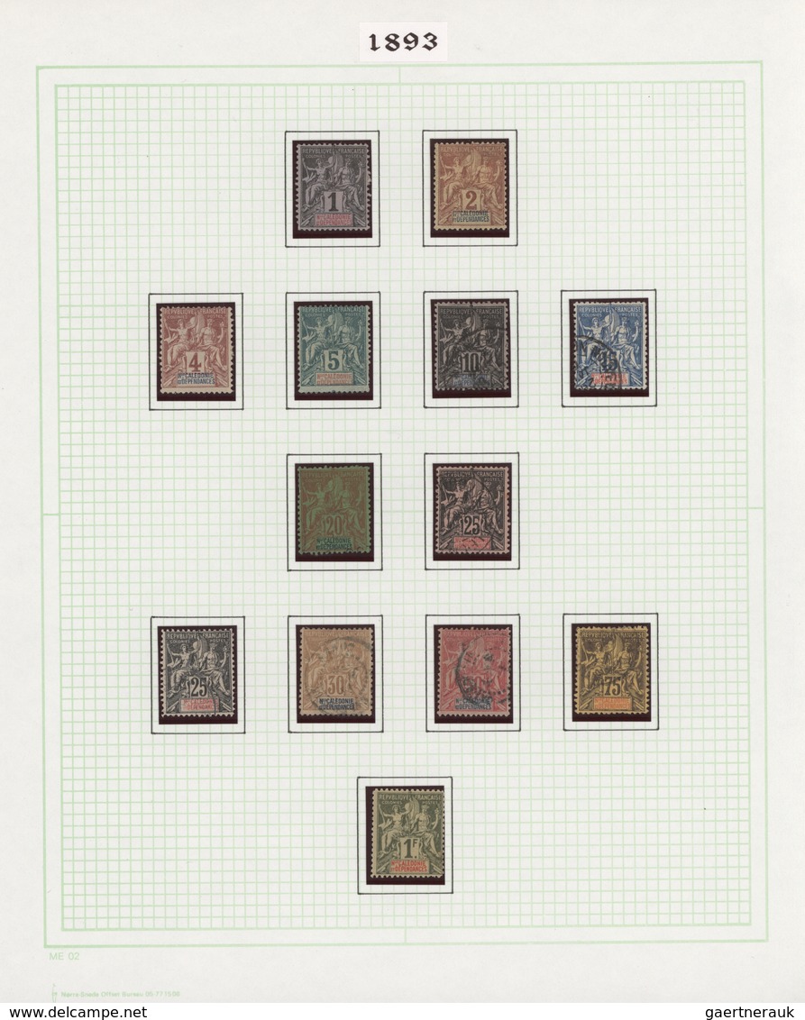 Französische Kolonien: 1880's-1980's (c.), Comprehensive Collection Of Mint And Used Stamps From Alm - Altri & Non Classificati