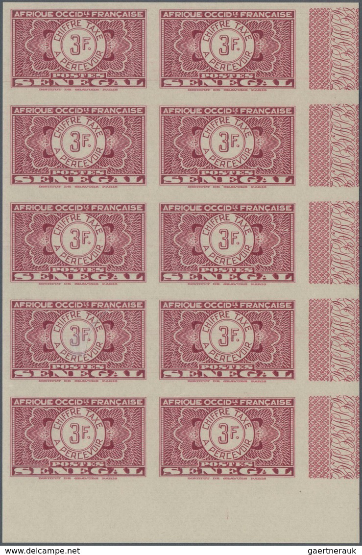 Französische Kolonien: 1893/1989, France/area, Mainly Mint Lot On Stockcards, Comprising E.g. Back O - Altri & Non Classificati