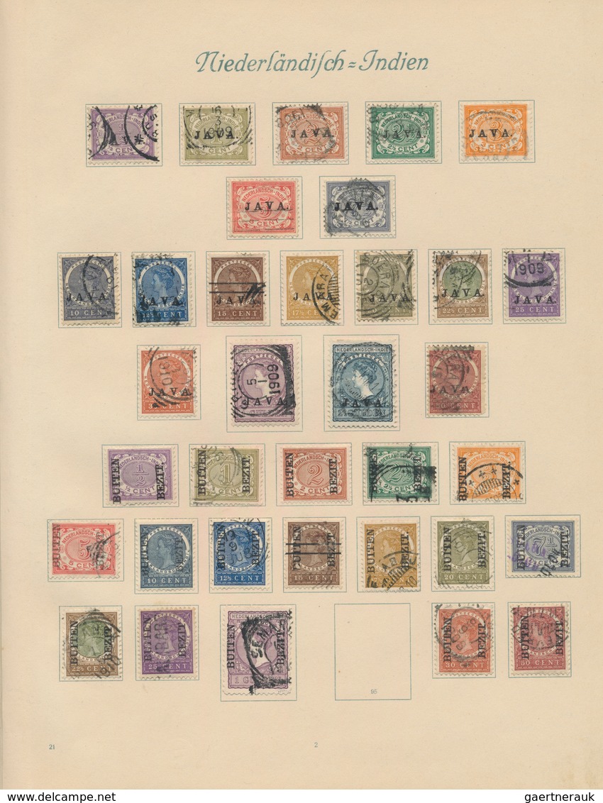 Niederländische Kolonien: 1864/1934, Mint And Used Collection On Album Pages, Main Value Dutch Indie - Indie Olandesi