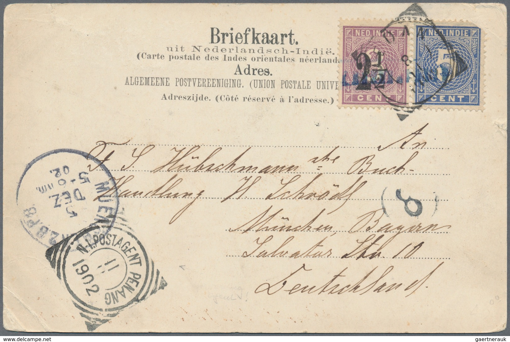 Niederländische Kolonien: 1880/1960 (ca.), Holding Of Several Hundred Covers/cards, Comprising Dutch - India Holandeses