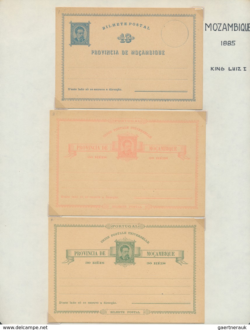 Portugiesische Kolonien: 1882/1950 Ca., Very Comprehensive Collection With Ca.330 Different Mint Pos - Otros & Sin Clasificación