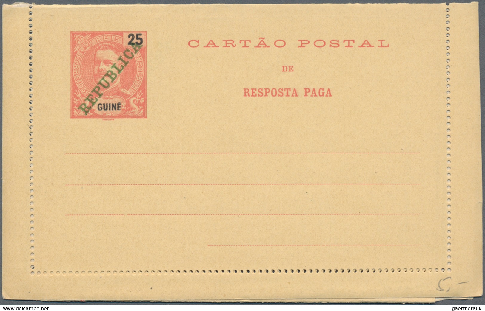 Portugiesische Kolonien: 1885/1987 (ca.) Accumulation Of Ca. 200 Mostly Unused Postal Stationery Car - Otros & Sin Clasificación